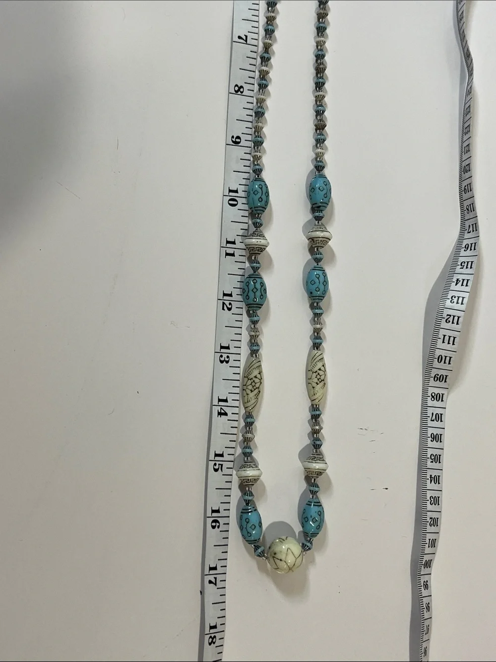 Vintage Attributed Neiger Brothers Czech Glass Beaded Necklace 1920's
